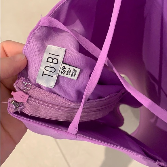Lilac Tobi Mini Dress - Picture 3 of 3